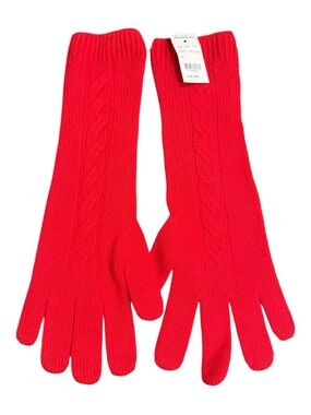 Brooks Brothers women’s Red cashmere Gloves